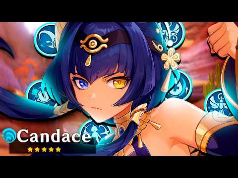 I finally built my Candace C6 from scratch... WAS IT A MISTAKE? 🤔 [Genshin Impact]