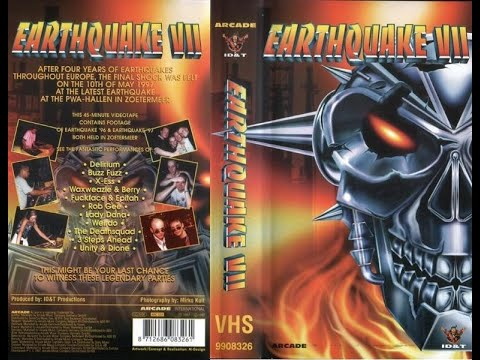 Earthquake VII Rave Holland VHS 1997