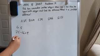 AMC 8 2007 problem 18