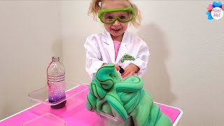 Детский химический красочный опыт Зубная паста для слона Много пены Elephant Toothpaste Experiment