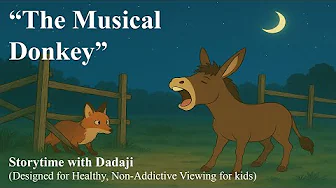 The Musical Donkey | Panchatantra Moral Story in English | Storytime with Dadaji