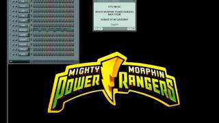 Video thumbnail of "Mighty Morphin' Power Rangers - Opening Theme - CPS2 Re-Arrange (FL Studio)"