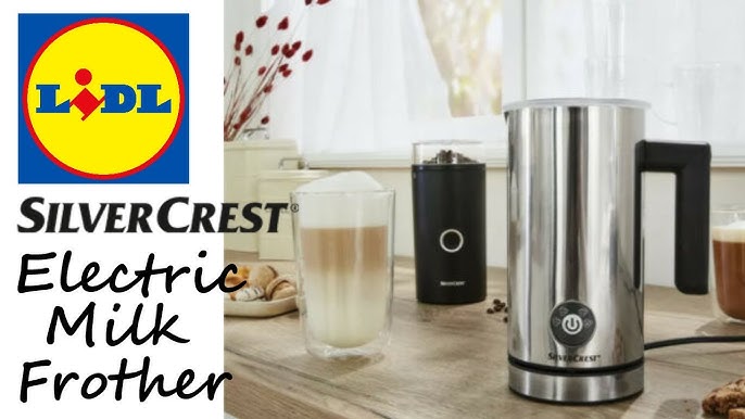 SilverCrest Milk Frother SMAS 500 A1 REVIEW TEST (Lidl 500W 150ml 300ml) -  YouTube