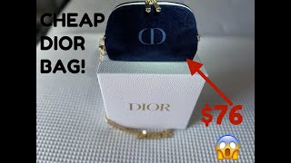 Turn A $76 Dior Beauty Pouch Into The Ultimate Affordable Crossbody Bag #dior #diorbeauty #viral