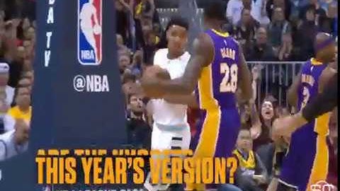 Tristan Thompson is working on his 3 point shot after practice