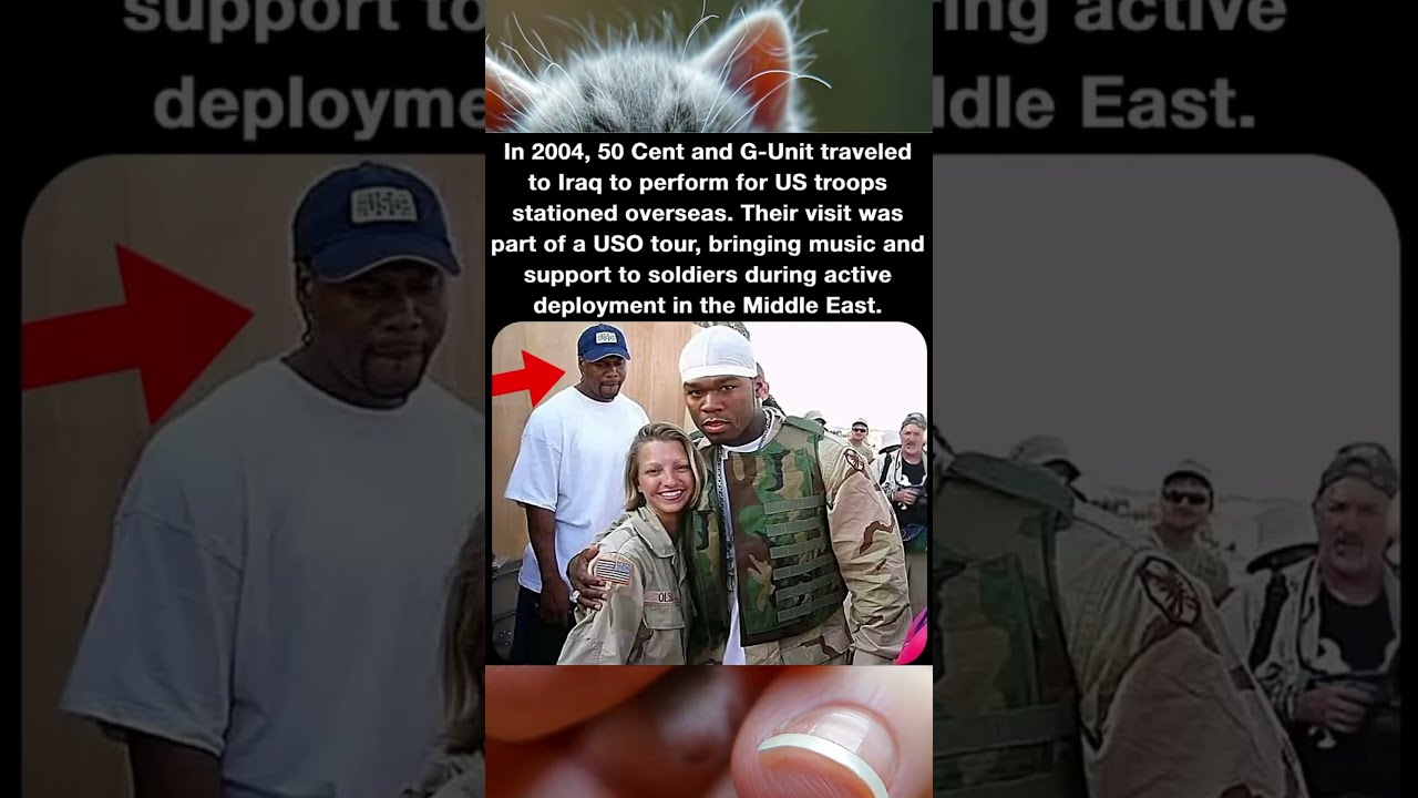 In 2004 50 Cent And G Unit Traveled To Iraq Perform For US Troops Stationed Overseas