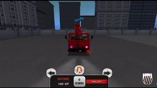 Firefighter Simulator 3D | Night City (Buildings On Fire) - KamAZ 5325 screenshot 5
