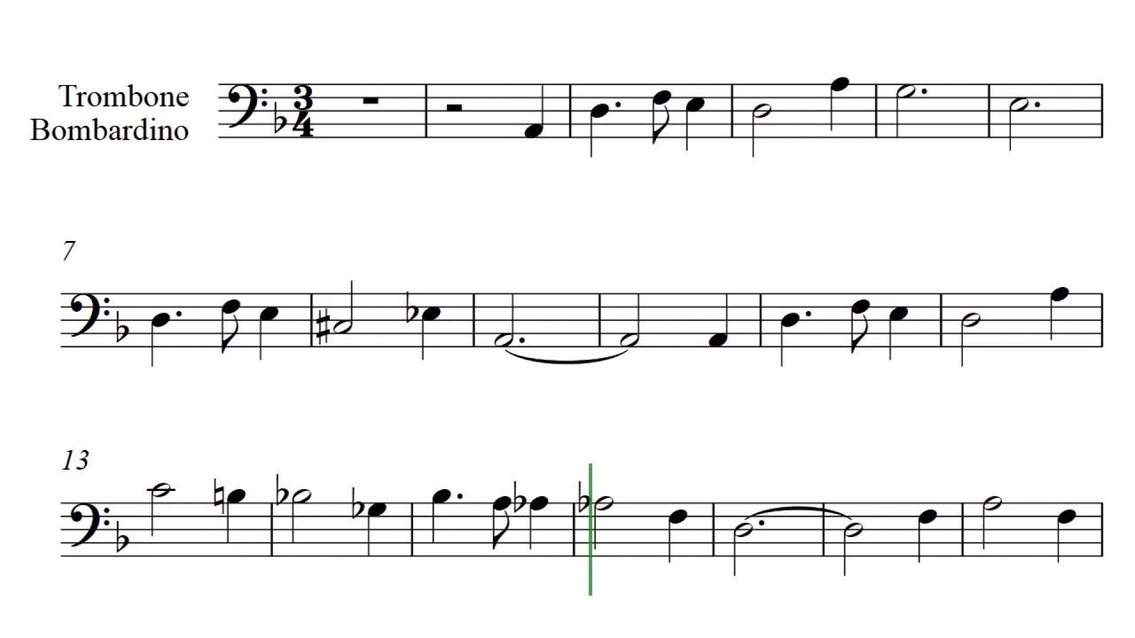 PEMP TROMBONE e BOMBARDINO. Harry Potter Hedwig's Theme. Composição