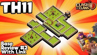 Nasty Best Th11 War Base 2019 With Link - Anti 3 Star Town Hall 11 Base - Clash Of Clans Coc