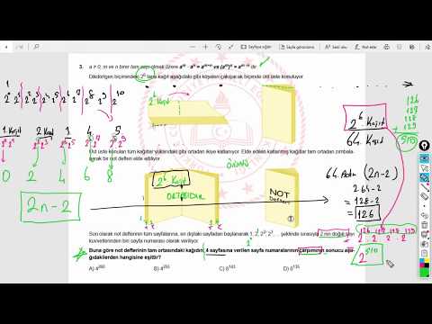 LGS MAYIS AYI MATEMATİK 2.ÖRNEK SORULAR (MEB - 2019-2020)