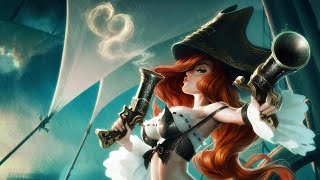MF and Malphite bot - 3 vs 5 gameplay - League of Legends