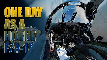 F/A-18 Bombs Away! ...One Day As A Hornet | DCS | HIP Server | Syria map