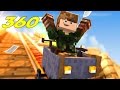 MINECRAFT EM 360° l MONTANHA RUSSA