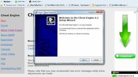 How to download Cheat Engine (6.1)