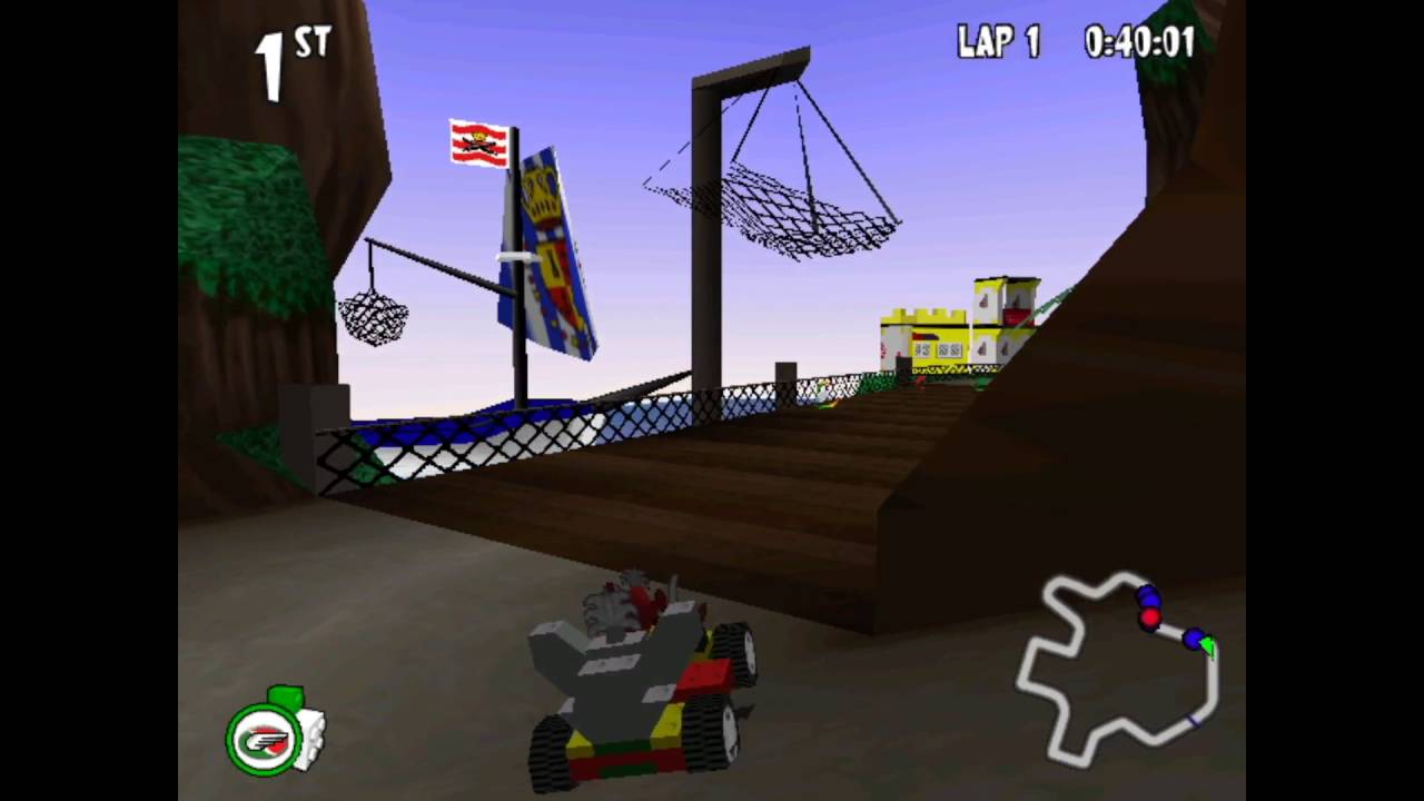 LEGO Racers ALL BOSSES in one race - YouTube