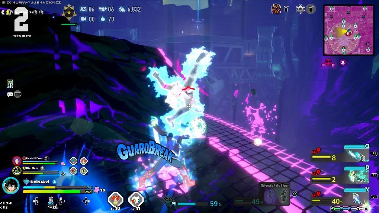 MY HERO ULTRA RUMBLE Season 15 Deku OFA 11KOs Ranked, Going to up to ACE Rank