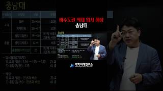 #충남대 의대 예상