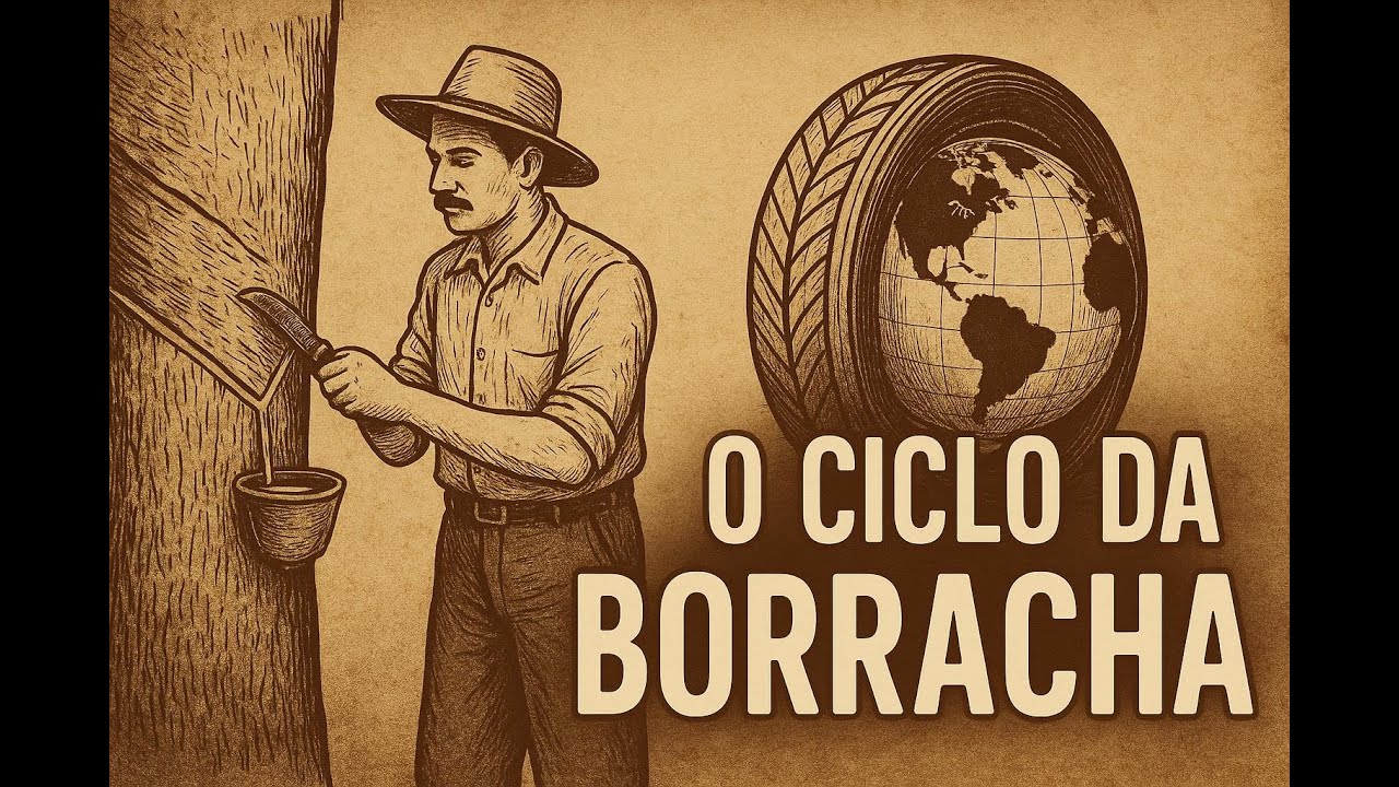 O Ciclo da Borracha no Brasil | O puxa encolhe da borracha | Brasil 500 ...