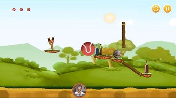 Knock Down Bottles Shooting Game | Forest World |  Level 1-20 | Android Game Play | By- Own Games