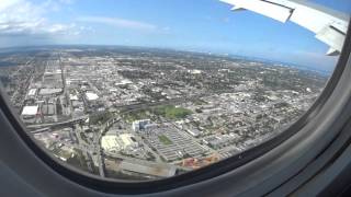 Departure from Miami Airport