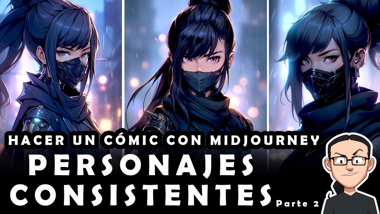 CÓMO HACER UN CÓMIC: PERSONAJES CONSISTENTES CON MIDJOURNEY | ESTILO ...