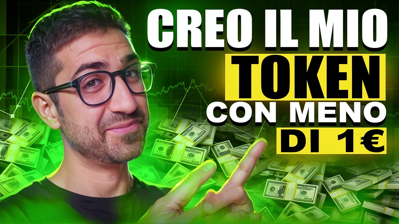 CREO il mio TOKEN con meno di 1€ 💸 (esempio reale super replicabile)