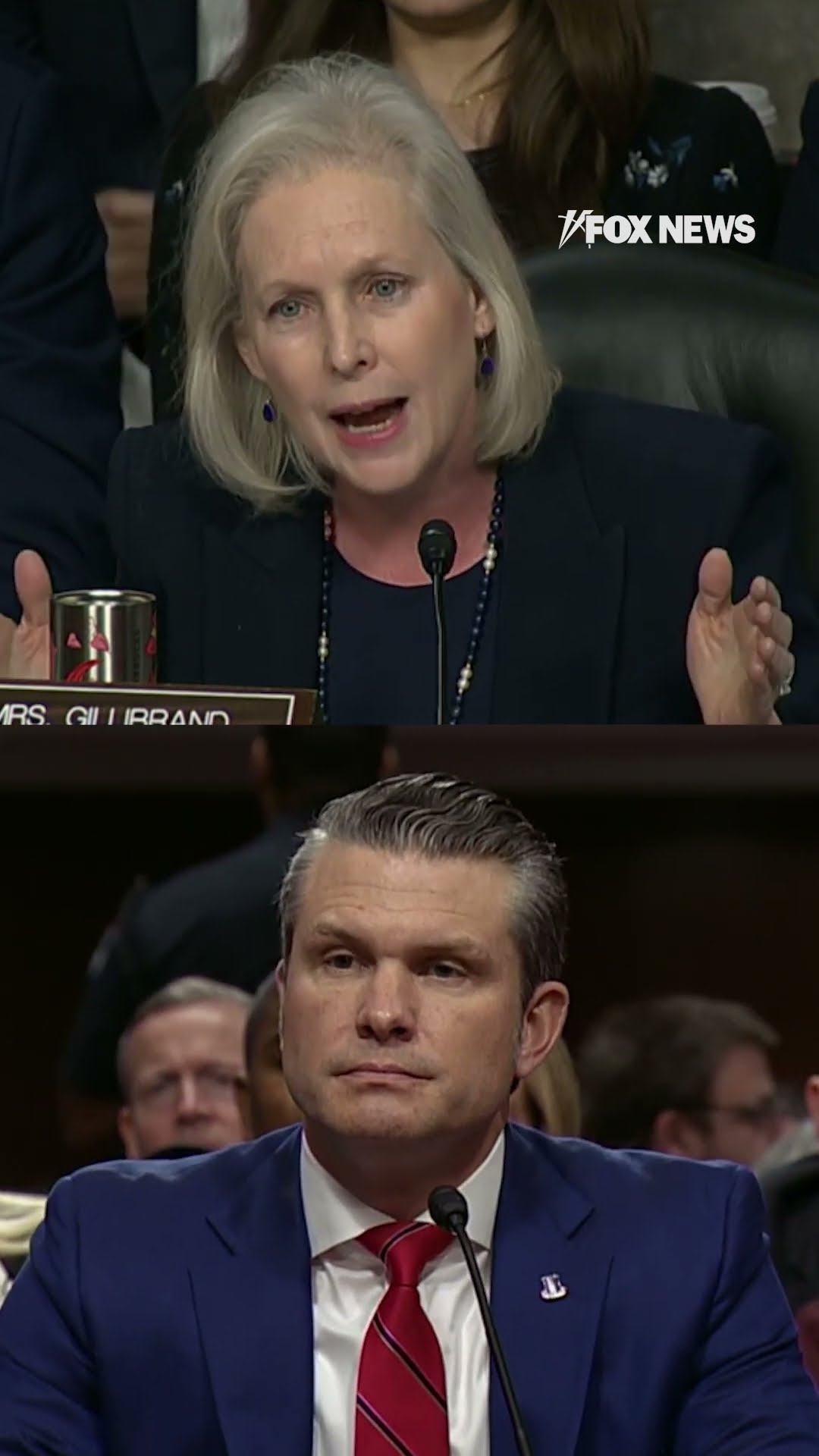 Pete Hegseth challenges Dem Senator's line of questioning in tense exchange