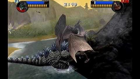 Godzilla Heisei Series Fight: Godzilla v.s MechaGodzilla II part 1