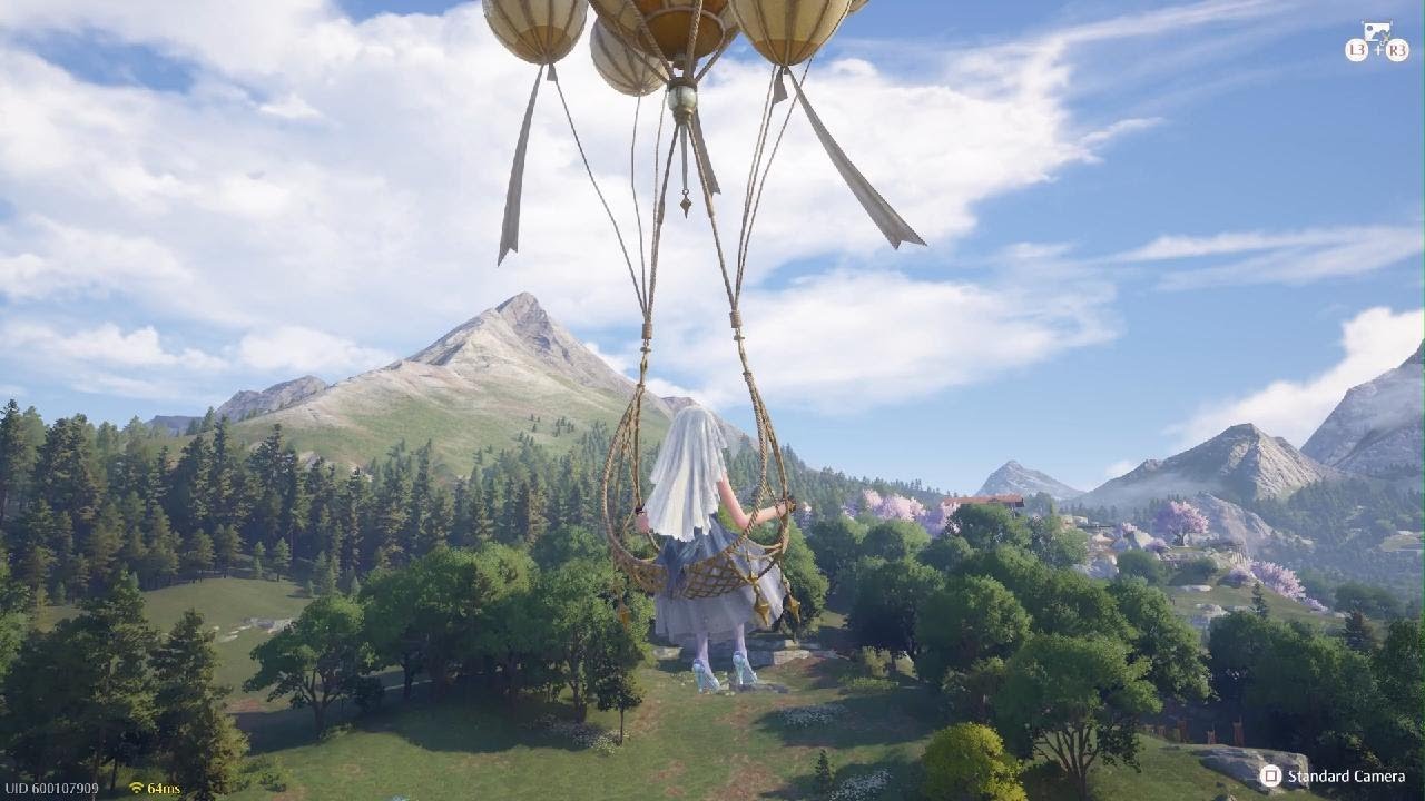 Infinity Nikki Hot Air Balloon Ride YouTube
