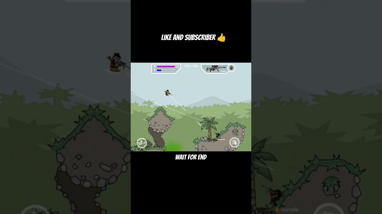 Mini Militia Legend Gameplay❤️‍🔥