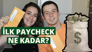 İlk Paycheck Ne Kadar ? Buzdolabını 100A Doldurduk Work And Travel
