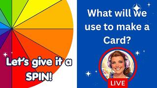 Spin the Wheel, Make a Card! 🎡 Crafting Chaos Live! [ 08/03/2026]