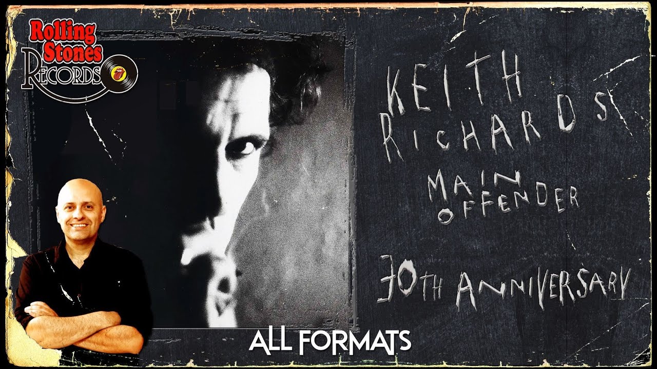 Keith Richards Main Offender All FORMATS / The Rolling Stones - YouTube
