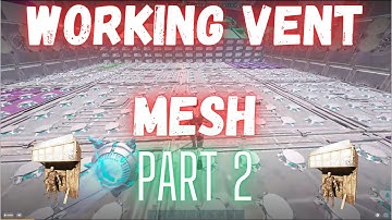 Working Gen2 VENT MESH Method Part 2 very easy I Ark Official Smalltribes