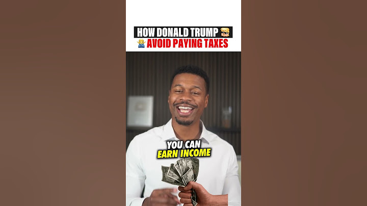 How Donald Trump Pays ZERO Tax #realestate #taxstrategy #taxplanning