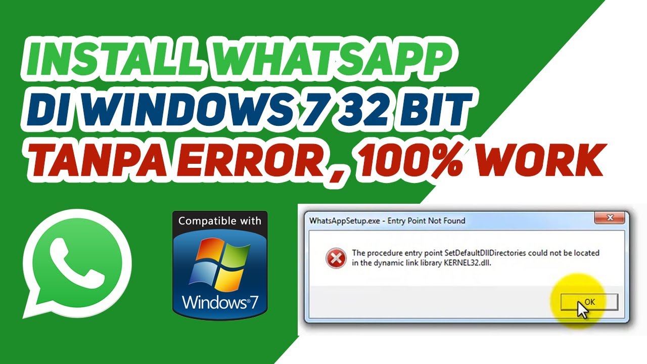 whatsapp win 7 32 bit