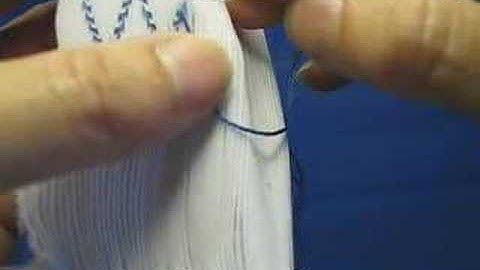 Smocking 101-Lesson 3 Part 2 - The Trellis Stitch