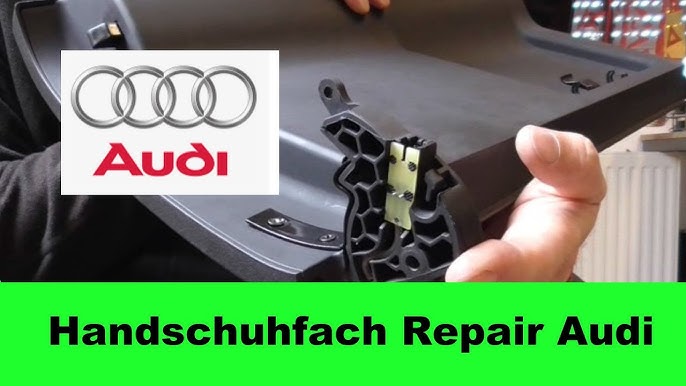 Disassemble glove box audi A3 8V S3 RS3, 8 screws to remove 