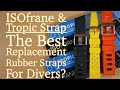 ISOfrane & Tropic Strap Review | The Best Replacement Rubber Straps for Divers? | Take Time