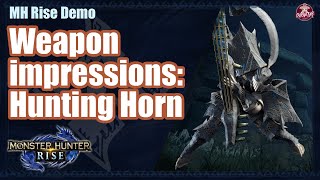 Monster Hunter Rise | Hunting Horn Impressions