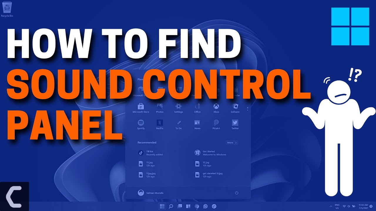 How To Find Sound Control Panel In Windows 11? [Best Guide 2022] YouTube