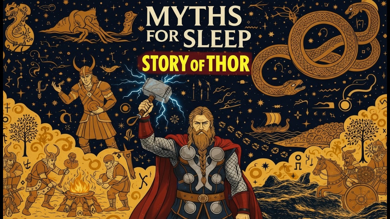 Norse Myths For Sleep: The ENTIRE Story of Thor (Why Can’t Even Thor Defeat Old Age?)