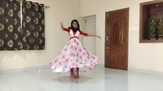Ghar more pardesiya | Dance cover by Sinchana Satheesh