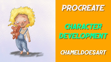 Epic Character Creation: A Step-by-Step Guide in Procreate!