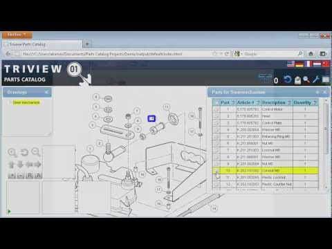 2 - Interactive Spare Parts Catalogs with PCG - Basic Operation