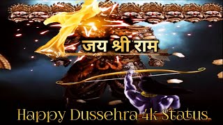 Dussehra 4k status 2021 | Happy vijaydashmi status | Dussehra whatsapp status 2021 | 15 October 2021 - hdvideostatus.com