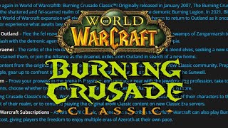 WoW Burning Crusade Classic News - Release, Raids &amp; More