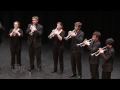 The juilliard school trumpet ensemble  overture to nabucco by verdi