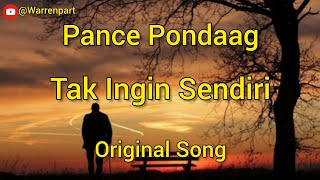 Malam Ini Tak Ingin Aku Sendiri || Pance Frans Pondaag Original || Lyric Lagu Jadul Enak Di Dengar