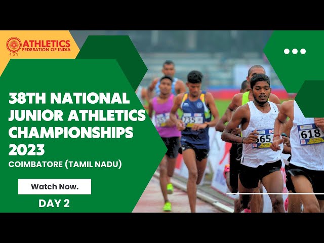 38TH NATIONAL JUNIOR ATHLETICS CHAMPIONSHIPS 2023